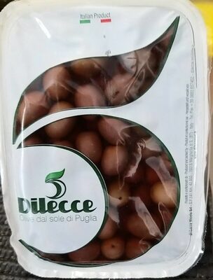 Olive nere di puglia front packaging