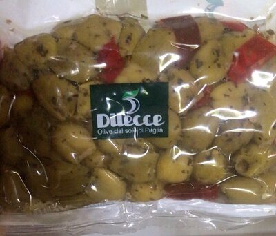Olive verdi denocciolate piccanti
