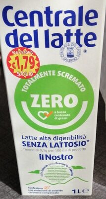 Latte alta digeribilità totalmente scremato (senza lattosio)