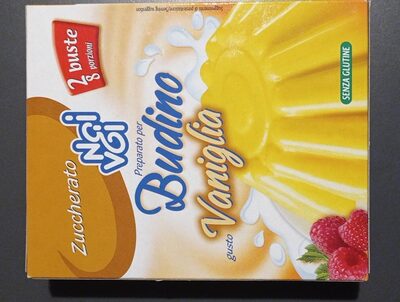 Budino vaniglia front packaging