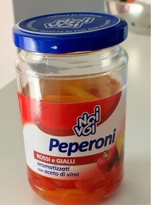 Peperoni rossi e gialli