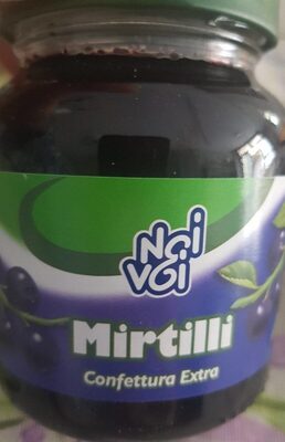 Mirtilli confettura extra front packaging