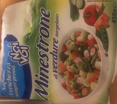 Minestrone di verdure surgelato