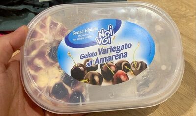 Gelato variegato all’amarena
