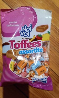 Toffees assortite front packaging