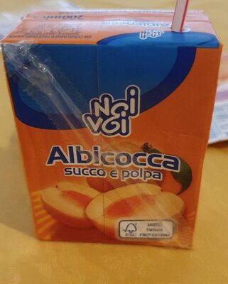 Succo e polpa Albicocca front packaging