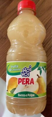 Succo e polpa di pera front packaging