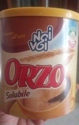 Orzo solubile front packaging
