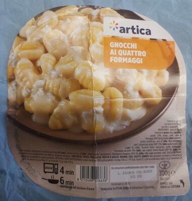 Gnocchi ai quattro formaggi