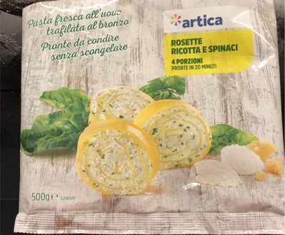 Rosette ricotta e spinaci