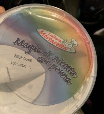 Magia di ricotta con panna front packaging