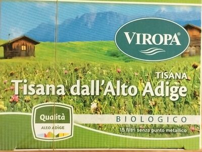 Tisana dell'Alto Adige front packaging