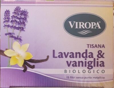 Lavanda e vaniglia front packaging