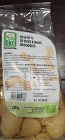 Biscotti di riso e mais biologici