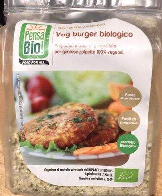 Veg burger biologico