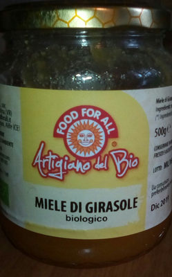 miele di girasole biologico