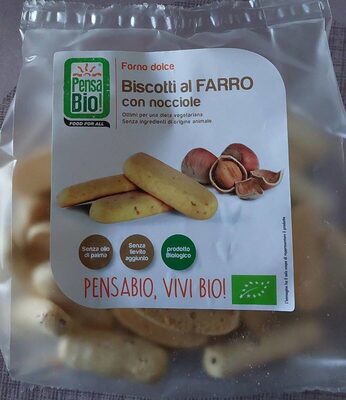 Biscotti al FARRO con nocciole