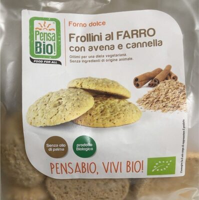 Frollini sl farro con avena e csnnella front packaging