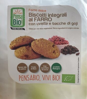 Biscotti integrali al Farro