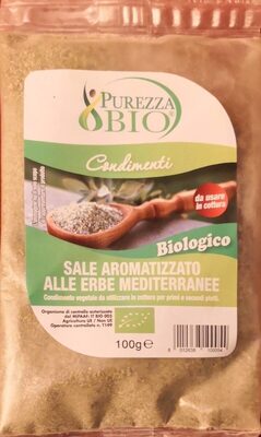 Sale aromatizzato alle erbe mediterranee