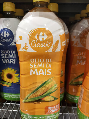 olio Di semi Di mais front packaging