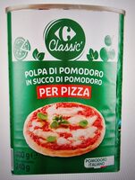 Polpa di pomodoro in succo di pomodoro per pizza