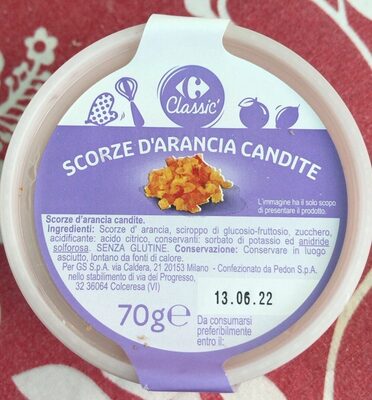 Scorze d’arancia condite
