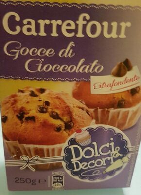 Gocce di cioccolato front packaging