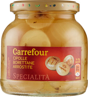 Specialità cipolle borettane arrostite