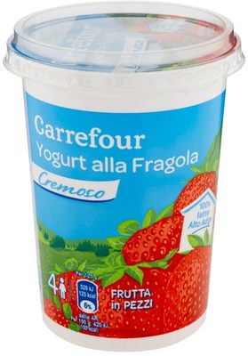 Yogurt cremoso fragola