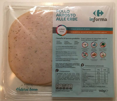 Pollo arrosto alle erbe