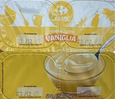 Crema vaniglia