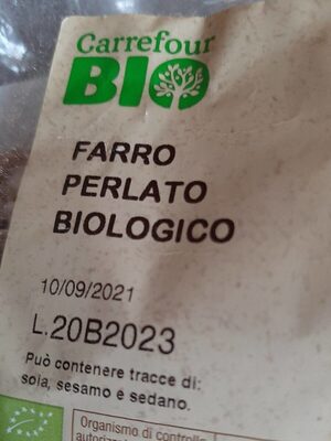 Farro perlato biologico