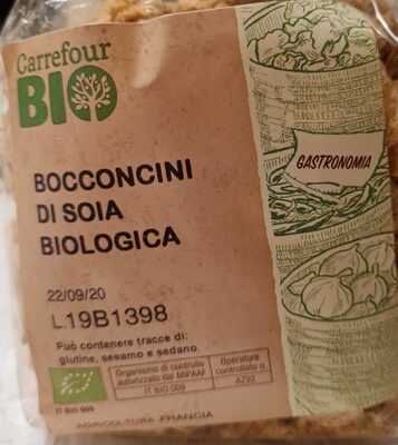 Bocconcini di soia biologica
