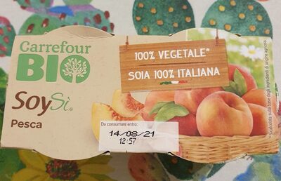 Soysì pesca front packaging