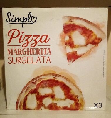 Pizza margherita surgelata