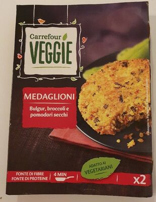 Medaglioni - Bulgur, broccoli e pomodori secchi