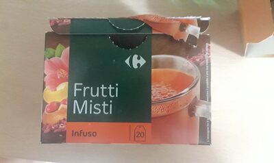 infuso frutti misti front packaging