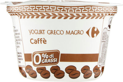 Yogurt greco magro caffè