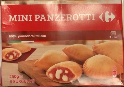 Mini Panzerotti front packaging