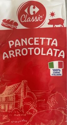 Pencetta arrotolata a fette