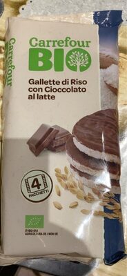 Gallette di riso cioccolato al latte
