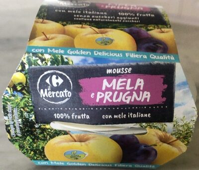 Mousse mela e prugna