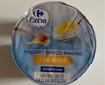 Yogurt greco magro con miele