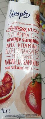 Arancia rossa con vitamina C