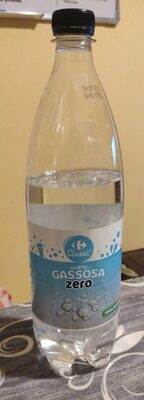 Gassosa zero front packaging