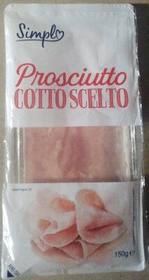 Prosciutto cotto scelto