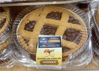 Crostata con crema alla nocciola