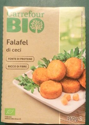 Falafel di ceci front packaging