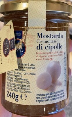 Mostarda cremonese di cipolle